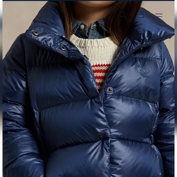 POLO Ralph Lauren Down Long Jacket - Picture 2 of 8